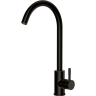 Смеситель CERSANIT для кухни COMO однорычажный, черный 68243